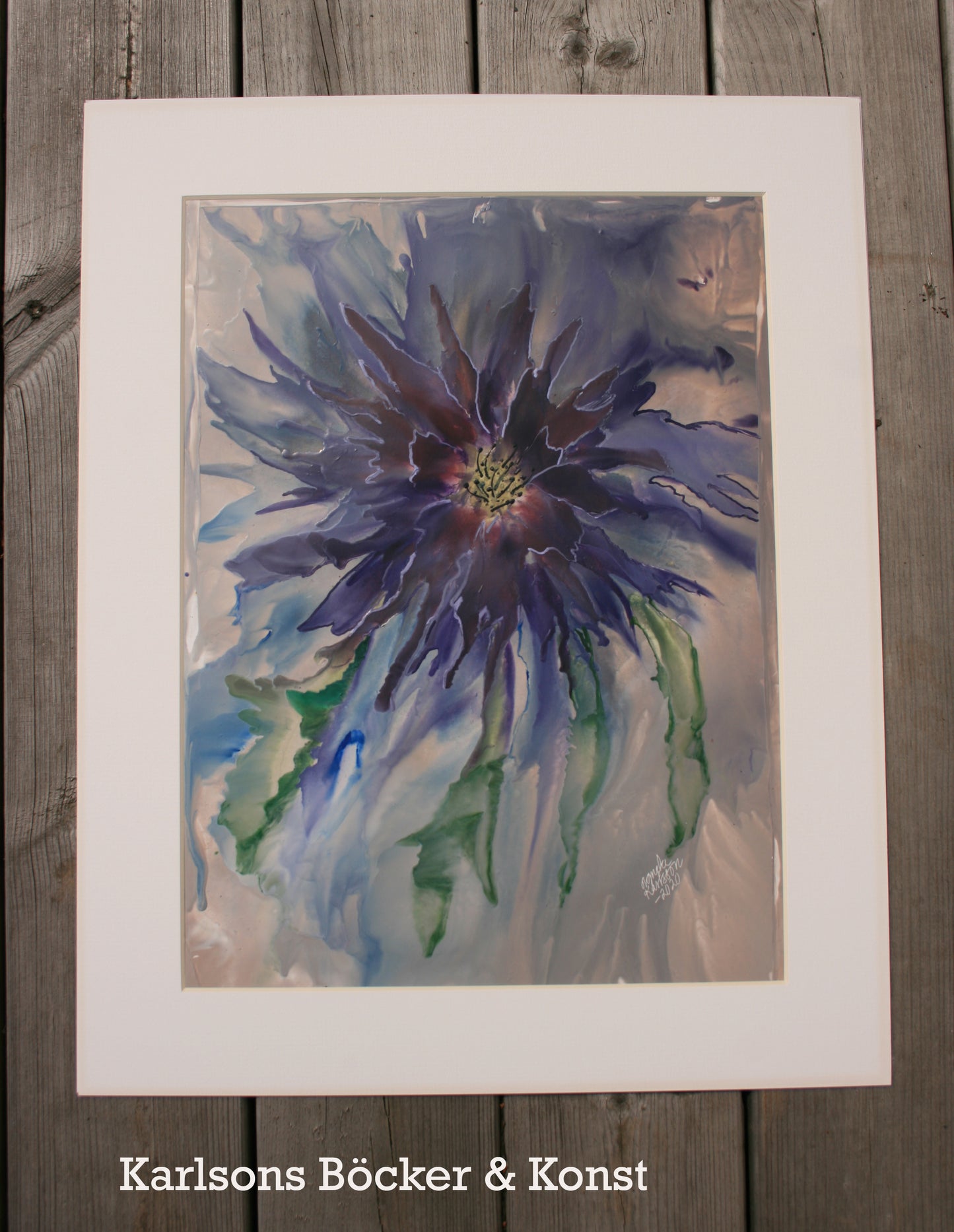 Blomma Encaustic